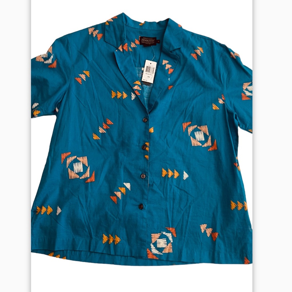 NWT Pendleton 100% Cotton Shirt M